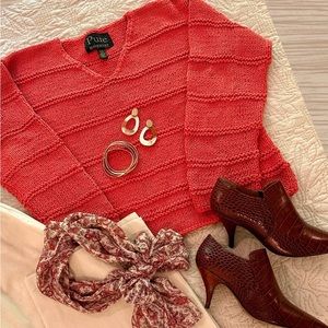 Pure cotton sweater. Size L